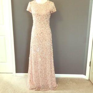 Adrianna Papell Blush Dress